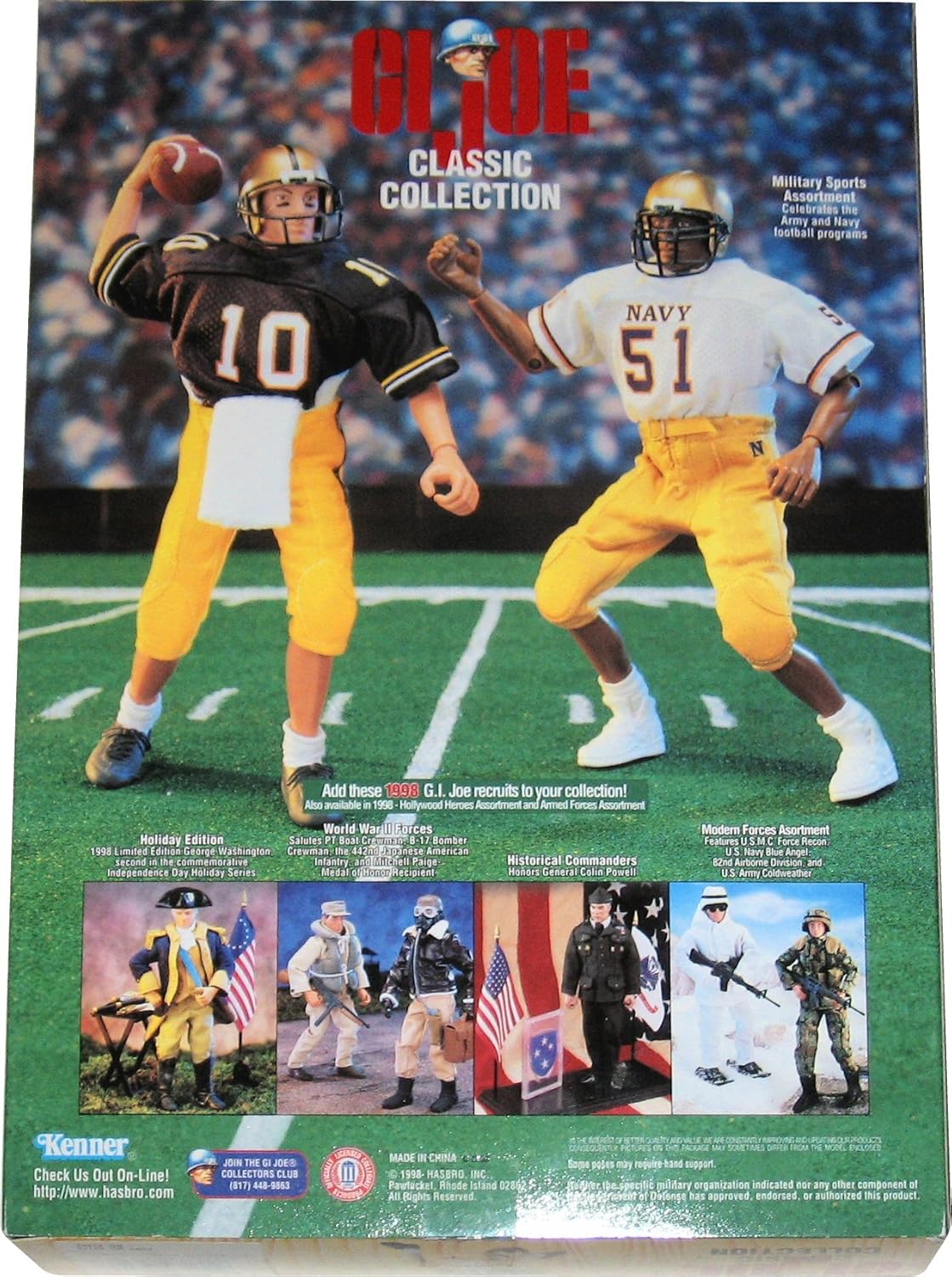 gi joe army football quarterback