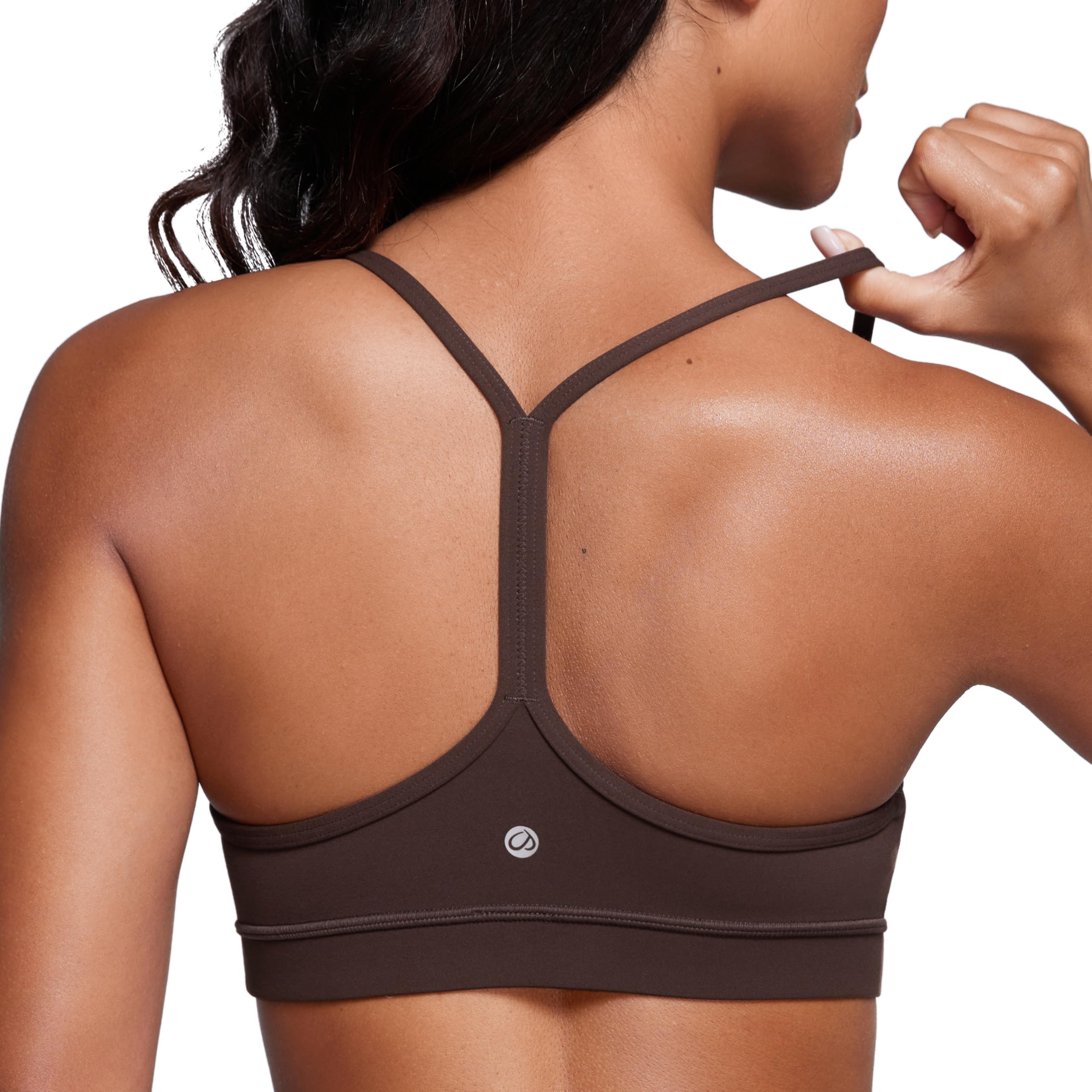 CRZ YOGA Butterluxe Womens Y Back Sports Bra
