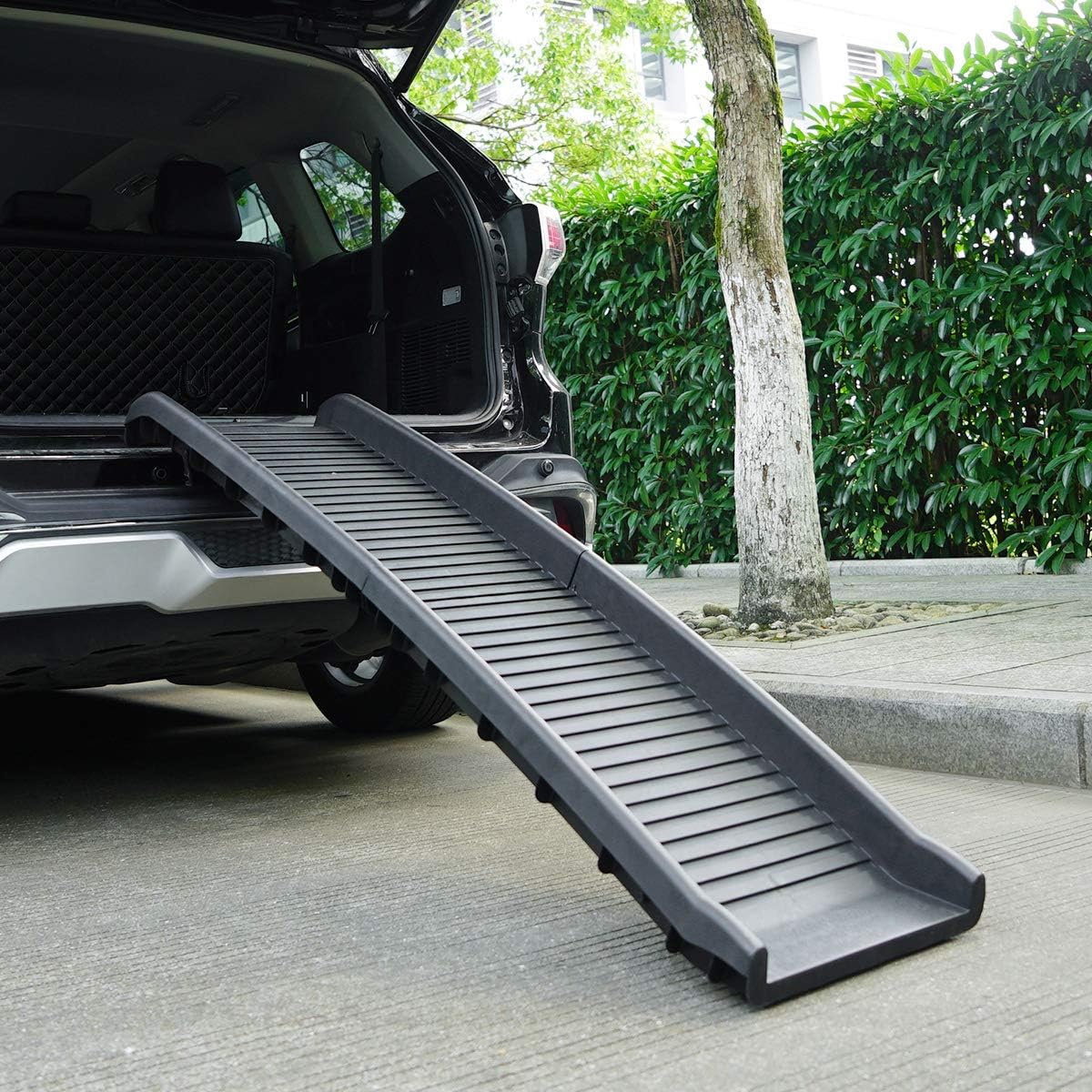 JAXPETY 62 Inches Folding Pet Ramps for SUV Cars Trucks