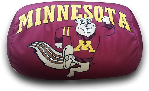 Amazon Com University Of Minnesota Goldy Gopher Microbead Bolster