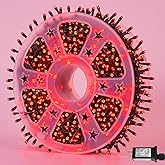 YEGUO Valentines Decor Lights, 165ft 500 LED String Lights Outdoor Waterproof, Christmas Lights Plug in Indoor with Timer Memory 8 Modes(Red)