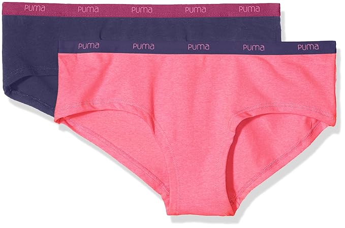 Puma Damen Unterhose Basic Hipster 2p