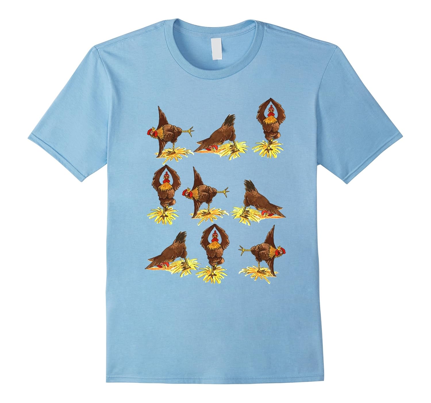 Chicken Shirt - Chicken Yoga T shirts-ANZ