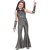 Rubies Disco Jumpsuit Costume for Kids