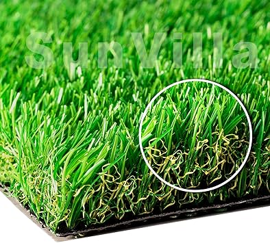 Amazon Com Sunvilla Sv5 5 X6 5 Realistic Indoor Outdoor Artificial Grass Turf 5 5 Ft X 6 5 Ft 35 75 Square Ft Garden Outdoor