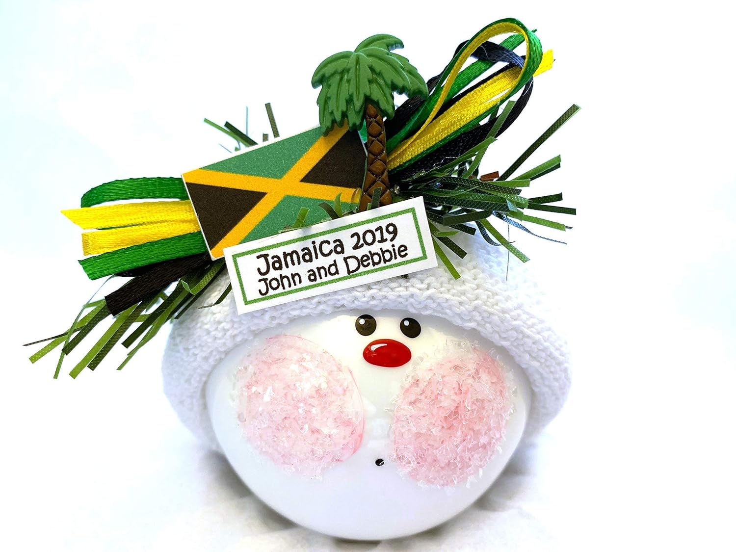 Jamaica Christmas Ornament 