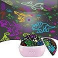 Dinosaur Toys for 3-8 Year Old Girls,Dino Projection Kids Toys for 3-8 Year Olds Girls 2 in 1 Car Toys for 3-10 Year Olds Girls,Chirstmas Toys Easter Gifts for 3-10 Year Olds Kids Toddler Toys (Pink)