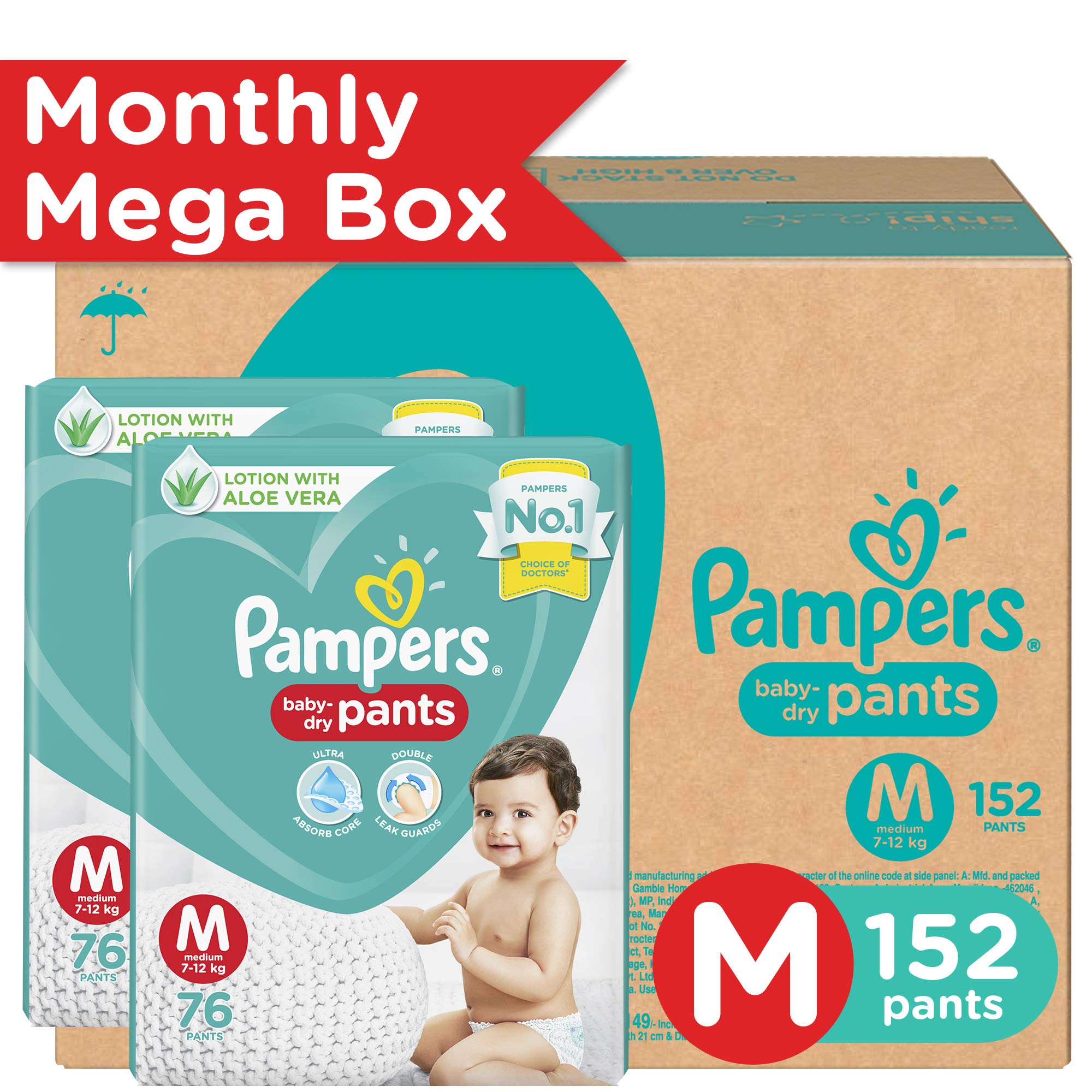 pampers medium 152