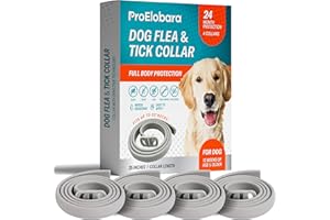 PROELOBARA Flea and Tick Collar for Dogs, Flea Collar for Dogs, Flea Collar, Tick Collar for Dogs, Dog Flea Collar, Flea and Tick Prevention for Dogs, Dog Flea and Tick Collar, Puppy Flea and Tick Collar