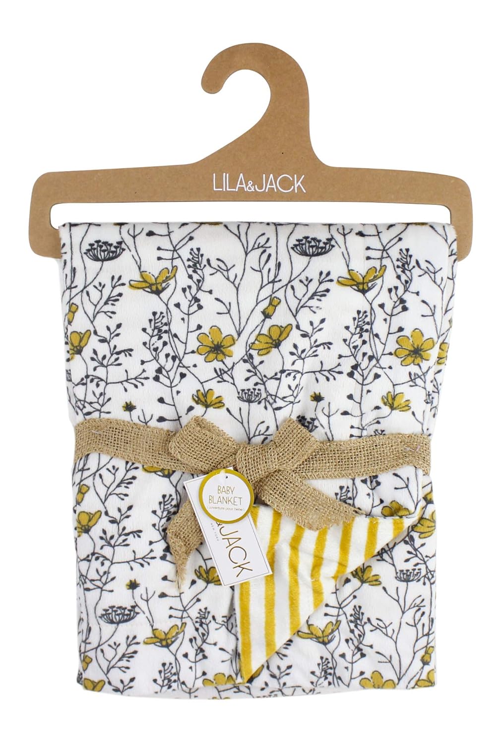 Lila and Jack Soft Baby Blanket Soft Minky Blanket Perfect, Crib Blanket, Baby Car