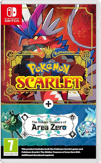 Pokémon Scarlet + The Hidden Treasure of Area Zero DLC Nintendo