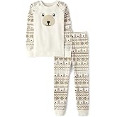 Gymboree boys And Toddler 100% Cotton Holiday Long Sleeve Top and Pant Pajama Sets