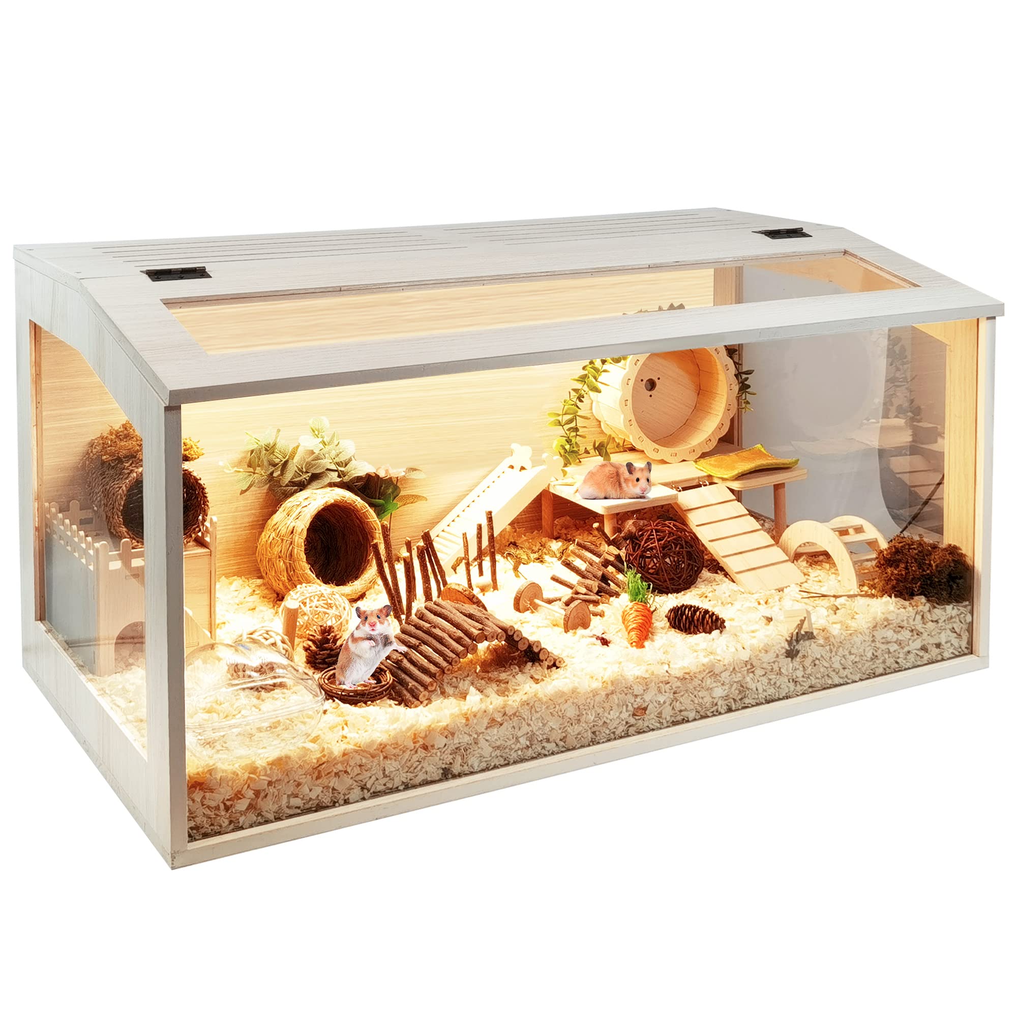 Hamster Cage Chewproof, Large Hamster Cages and Habitats, Openable Top ... - Large Hamster Cage Design