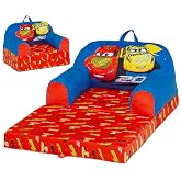 Delta Children - Cars Cozee Buddy Flip-Out Kids Chair, Blue