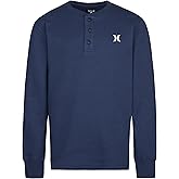 Hurley Boys Long Sleeve Waffle Knit Shirt