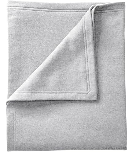 Port & Company Women's Fleece Blanket - Navy, 50" X 60" Soft & Warm Throw