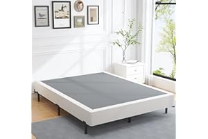 Vaciwe Queen Box Spring 8 Inch Heavy Duty Metal Box Springs,Mattress Foundation with Fabric Cover, Noise Free, Non-Slip,Easy Assembly.