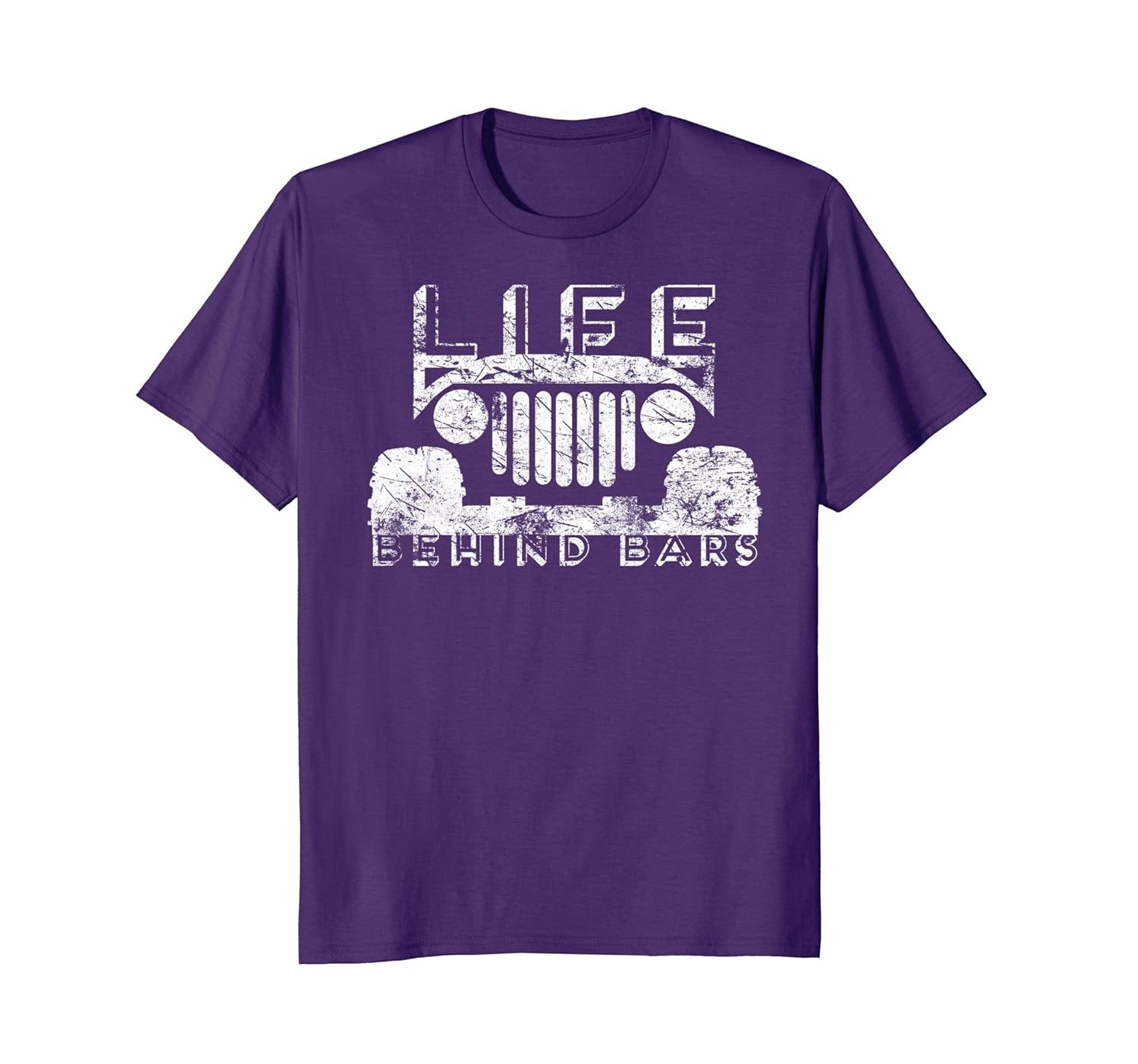 Download Life Behind Bars Jeep Outdoor Life Distressed T-Shirt