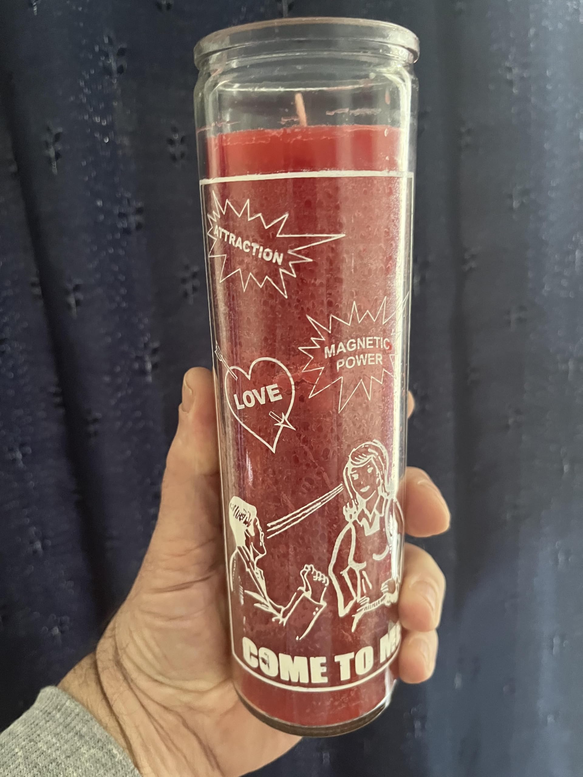 7-Day 'Come to Me' Love Spell Candle – Blessed & Anointed for Maximum Attraction! Full Instructions Included!