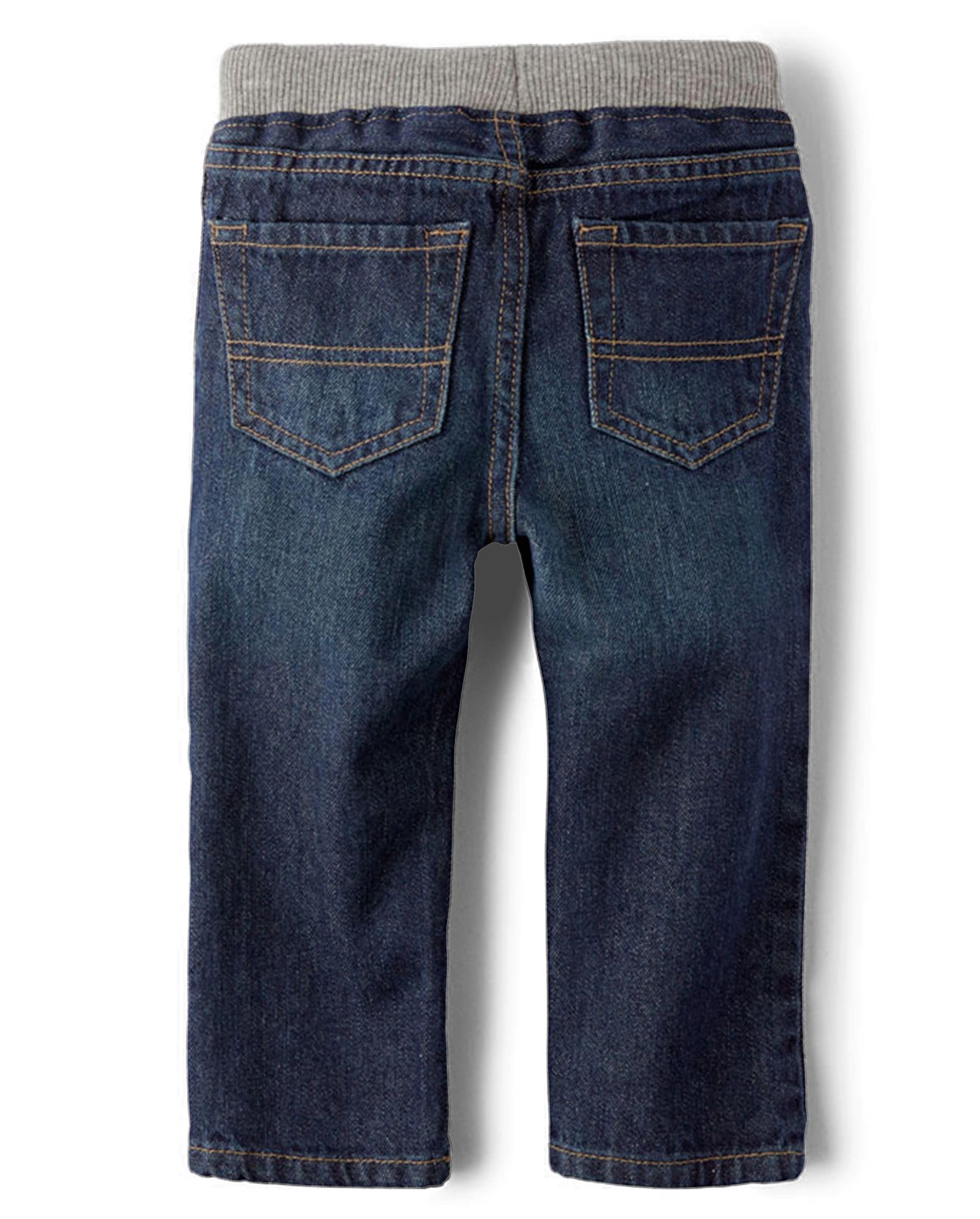 The Children's Place Boys Baby and Toddler Pull on Straight Jeans