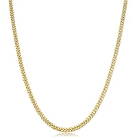 Catena Popcorn Oro Bianco 14K Regolabile: 55,9 Cm, Larghezza 1,3 Mm, Per Ciondolo