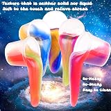 Petyuioyu Galaxy Slime Kit 60 Pack Fluffy Non Sticky Putty Party Favors view 3