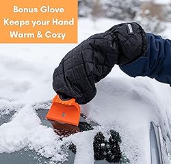 BIRDROCK HOME 2 Pack Ice Scraper and Breaker Combo