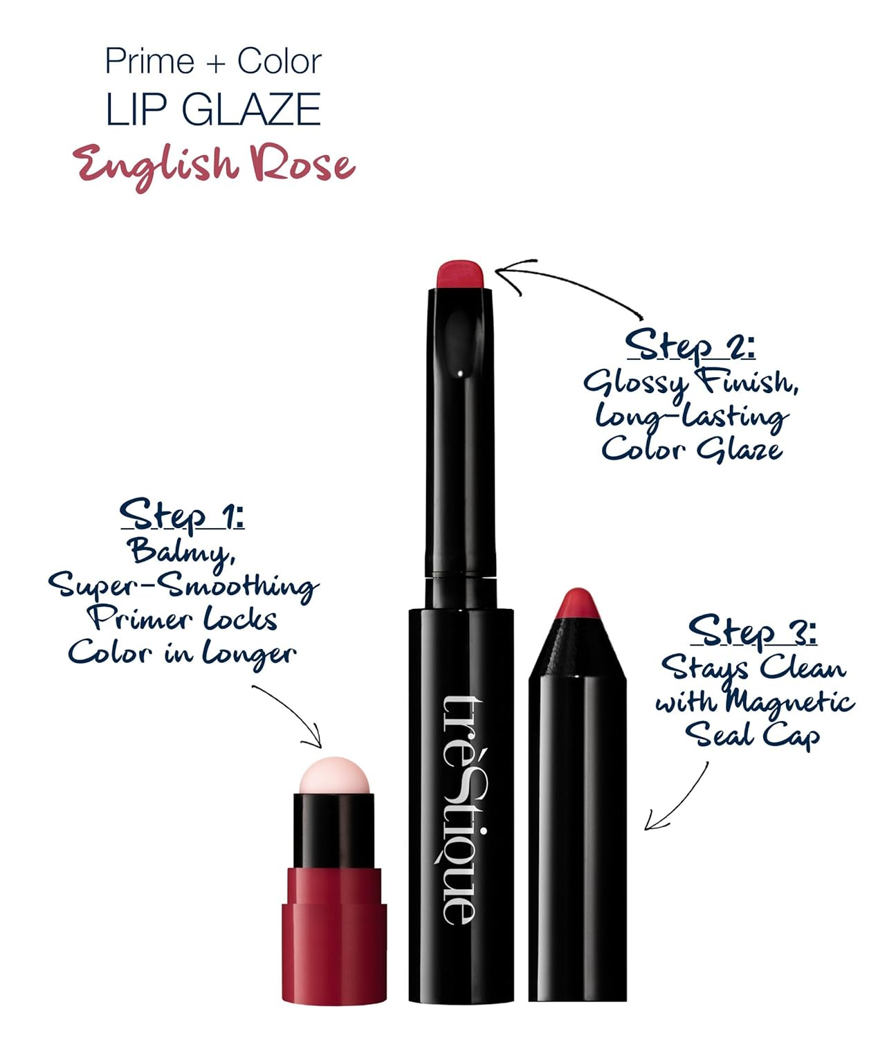 trèStiQue Lipstick, Lip Color Stick, Gloss & Shine: Premium Beauty