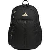 adidas Prime School Backpack 37L | Padded 17-In. Laptop Sleeve, Water-Bottle Pockets, LoadSpring Carry, Rolls With Your Suitcase, School Gym &amp; Travel Ready
