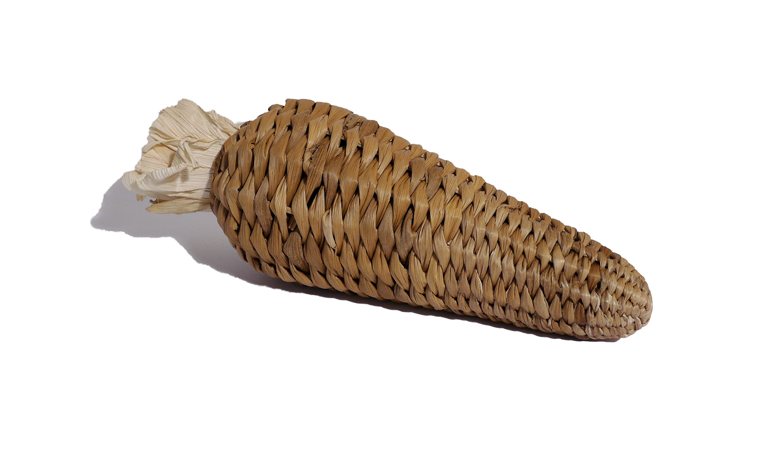 Rosewood Naturals Banana Leaf Carrot Stuffer, Small Animal Activity Toy, Natural Materials Hand Woven for Rabbits, Guinea Pigs, Chinchillas, Degus, Hamsters, Gerbils, Mice, Rats and Ferrets