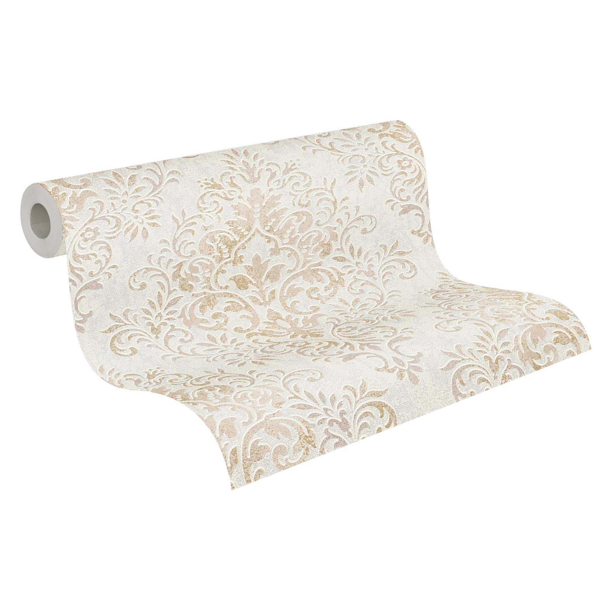 A.S. Création Jette Joop 339244 33924-4 Non-Woven Wallpaper with Ornaments Baroque 10.05 m x 0.53 m Beige Brown Metallic Made in Germany