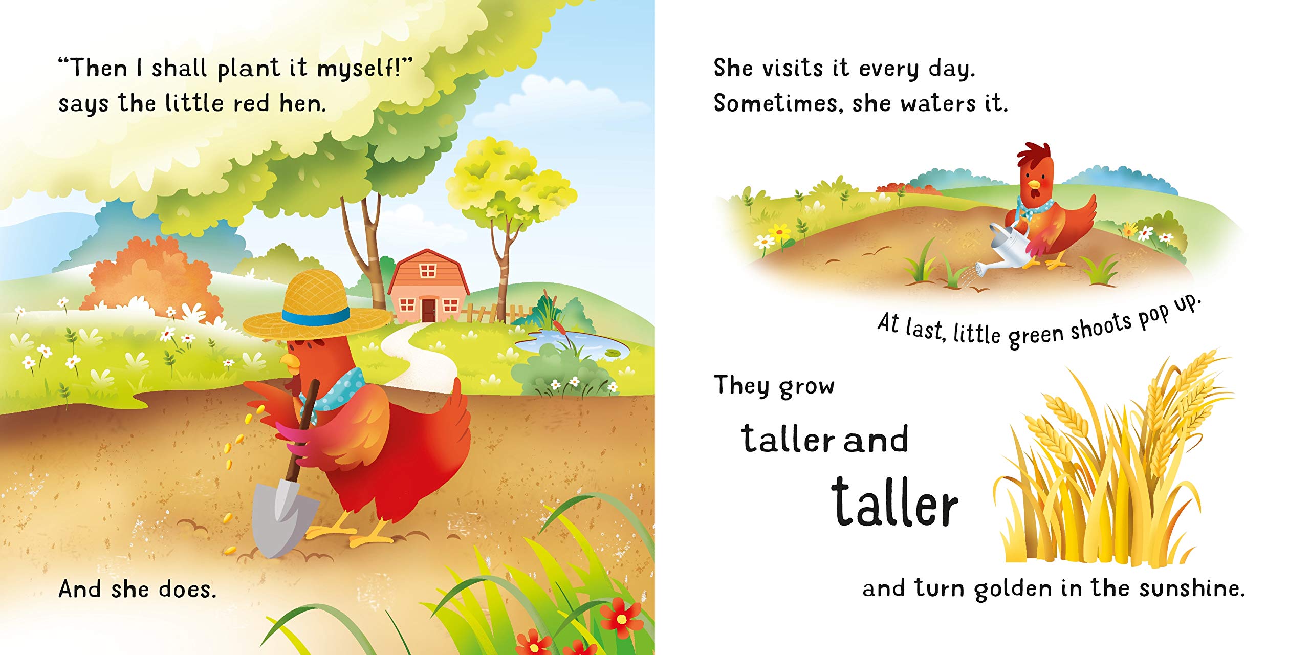 Little Red Hen: A Charming Board Book Retelling of the Classic Tale About Teamwork Between a Determined Hen and Her Farmyard Friends (Little Board Books) Little Red Hen: A Charming Board Book Retelling of the Classic Tale About Teamwork Between a Determined Hen and Her Farmyard Friends (Little Board Books) Board book Hardcover