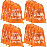 Shappy 16 Pcs Kids Camping Drawstring Bags Camp Party Favors Gifts | 12.6 x 8.7 Inch Drawstring Backpack, Adventure Theme Supplies, Nonwoven Fabric Goodie Bags for Outdoor Camp Events Birthday