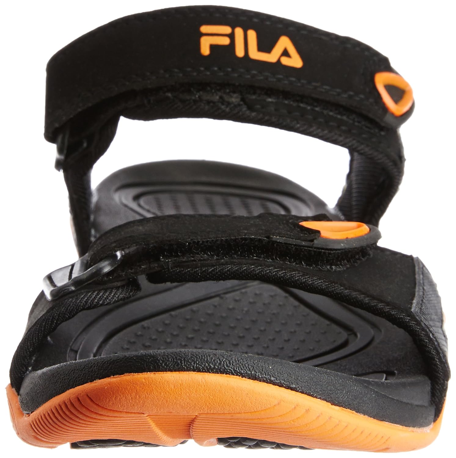 fila black dell sandal