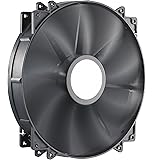 Cooler Master MegaFlow 200 - Sleeve Bearing 200mm Silent Fan for Computer Cases (Black)