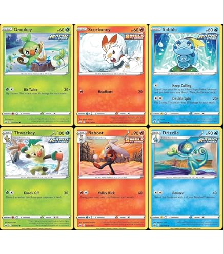 Amazon.com: Rillaboom 015/202 - Sword & Shield - Pokemon Evolution Card Set  - Thwackey Grookey