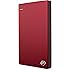Seagate Backup Plus Slim 1TB Portable External Hard Drive with Mobile Device Backup USB 3.0 (Red) (STDR1000103)