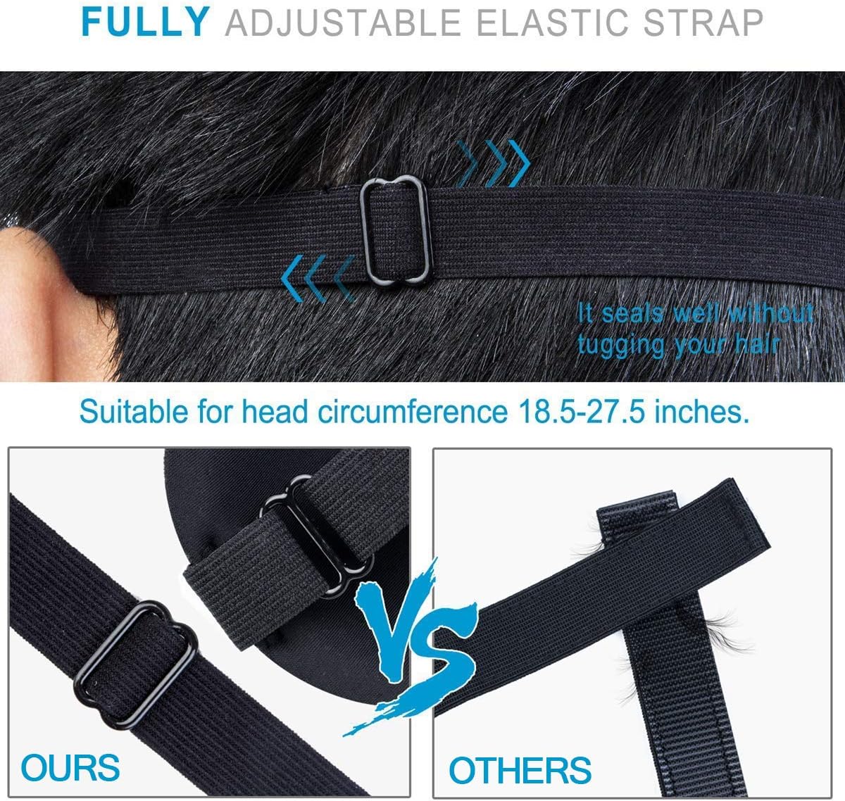 Sleep Mask 3 Pack, Upgraded 3D Contoured 100% Blackout Eye Mask for Sleeping with Adjustable Strap, Comfortable & Soft Night Blindfold for Women Men, Eye Shades for Travel/Naps, Black/Purple/Blue: Health & Personal Care