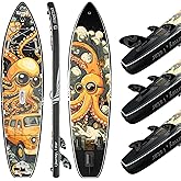 iTAOSTAR Novelty 11'6" x 35" Extra Wide SUP for Enhanced Stability - Inflatable Stand Up Paddle Board - Premium Paddle Board Kit for Adults & Youth - All Skill Levels - Includes SUP Accessories