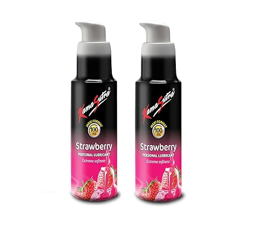 Kama Sutra Strawberry Personal Lubricant (Pack of 2)