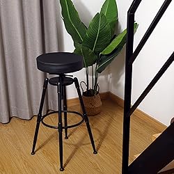 Tromlycs Round Bar Stool Seat Cushion with Elastic