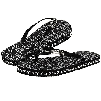 bebe flip flops amazon