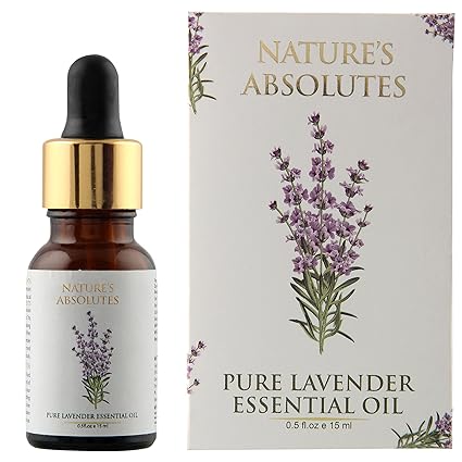 Nature's Absolutes Pure Lavender Essential Oil, 15ml