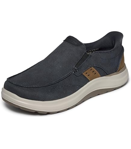 Amazon.com | Skechers Men's Relaxed Fit-creston-moseco, Taupe, 7