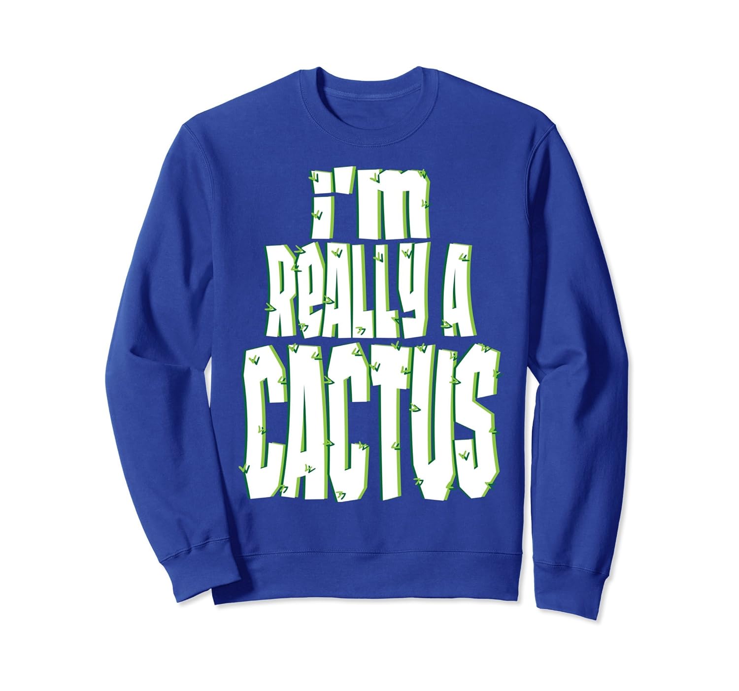 Halloween Costume Funny Cactus Sweatshirt Men Women Gift-ANZ