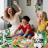 ARIEL-GXR Football Party Bags Fillers 72pcs Keyrings Wristbands Whistles Tattoos view 4