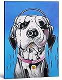 Modern Animal Pop Art - FRAMED - Great Dane Dog
