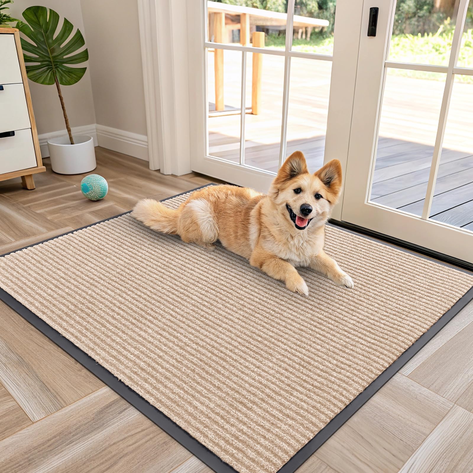 OLANLY Front Door Mat Indoor Outdoor