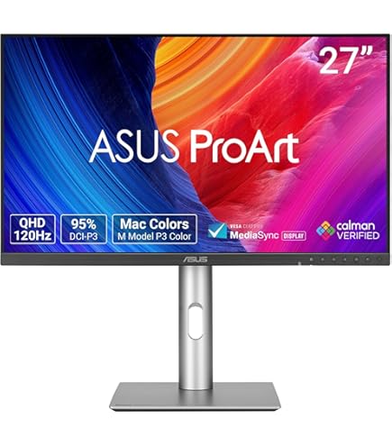 Amazon.com: ASUS ProArt Display 27” 1440P Professional Monitor