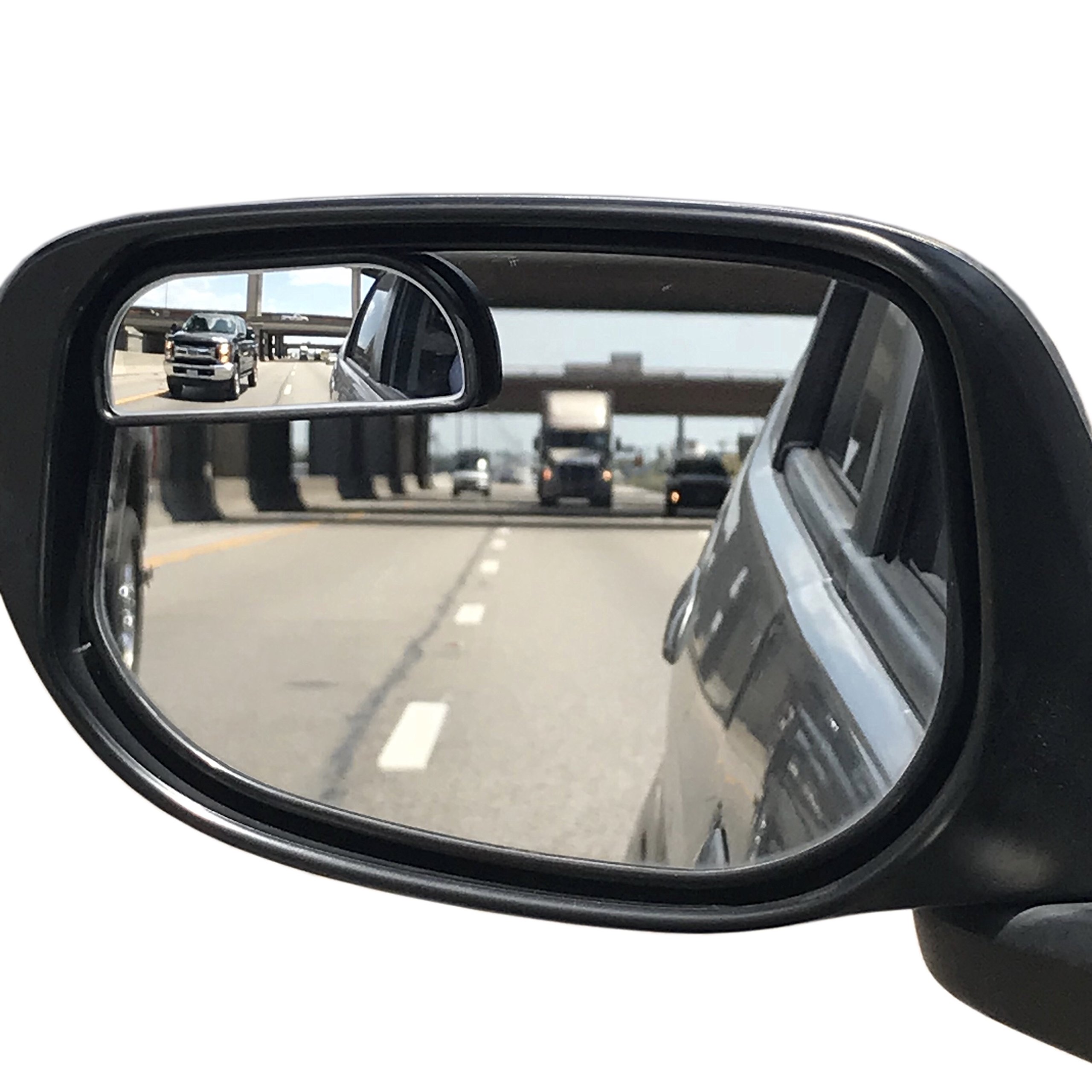 Utopicar Blind Spot Mirrors – Updated Design - Car Mirror for Blind Side - Door Mirrors for Large Image [Adjustable] (2 Pack)